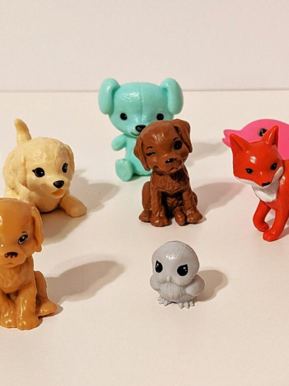 Barbie Pets ~❤️~ Lot of Puppy Dogs Fox Squirrel Teddy Bear Owl Dolphin Lot of 10